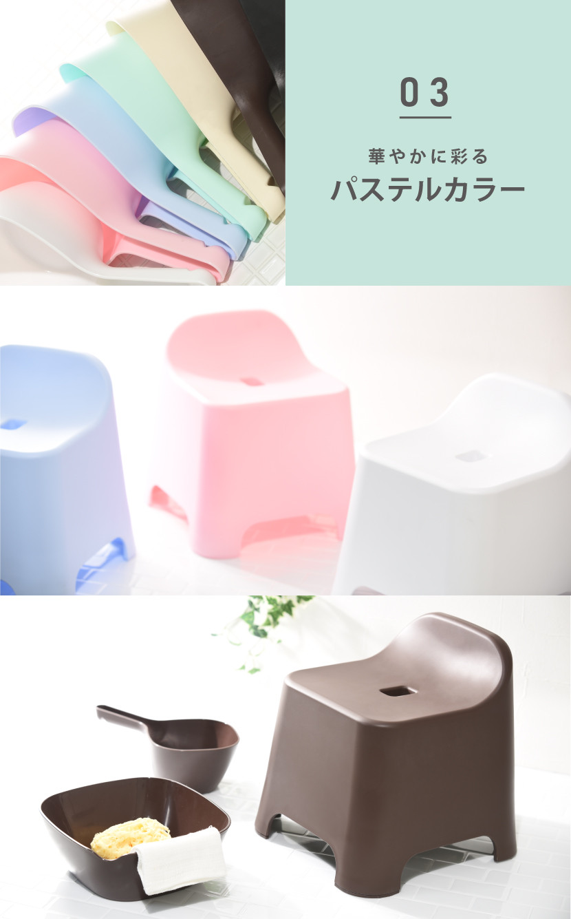 華やかでかわいいパステルカラーを含めて6色のカラー展開です